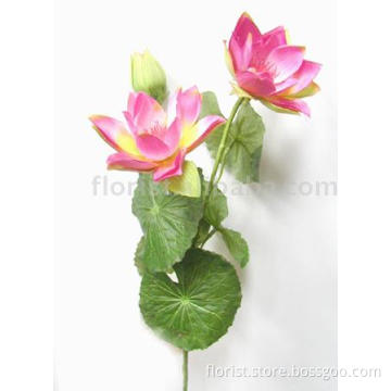 Sm.Lotus x 3 artificial flower